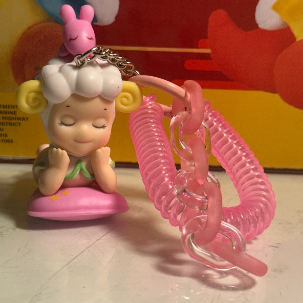 Fake Sonny angel keychain